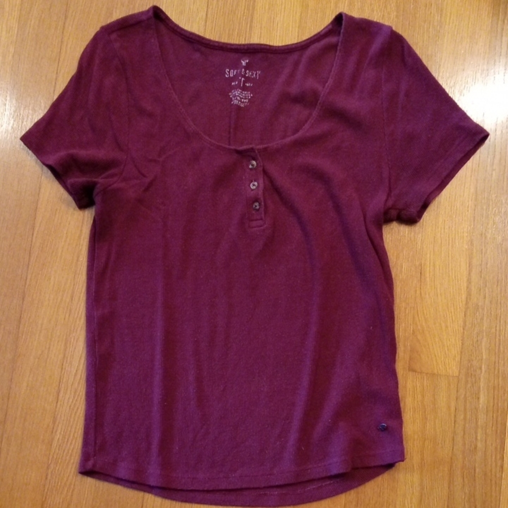 American Eagle Y2K Button Down Women's Top XL
